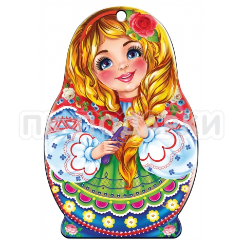 Матрешка с гребешком