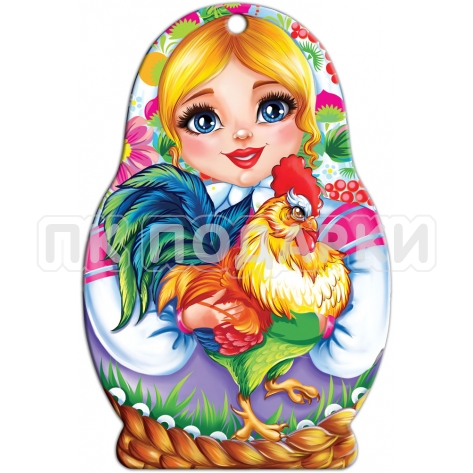 Matryoshka with Rooster