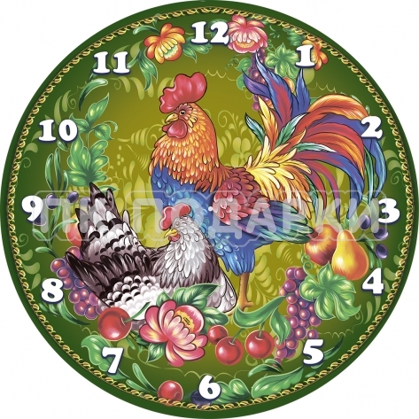 Rooster and Hen